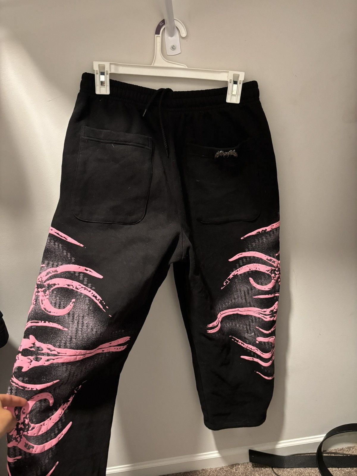 Named Collective Named Collective black/pink Euphoria puff print sweats Size 27" / US 4 / IT 40 - 3 Thumbnail