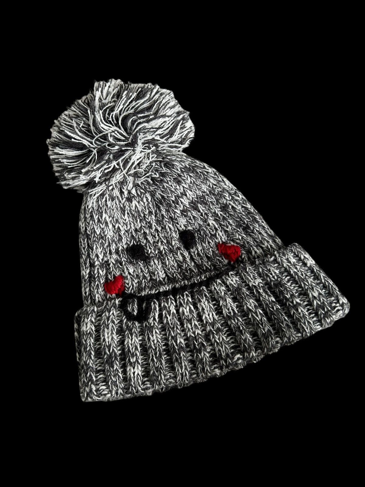 Japanese Brand × Kapital × Vintage Smile Japanese Style Knitt Beanie Hats Size ONE SIZE - 2 Thumbnail