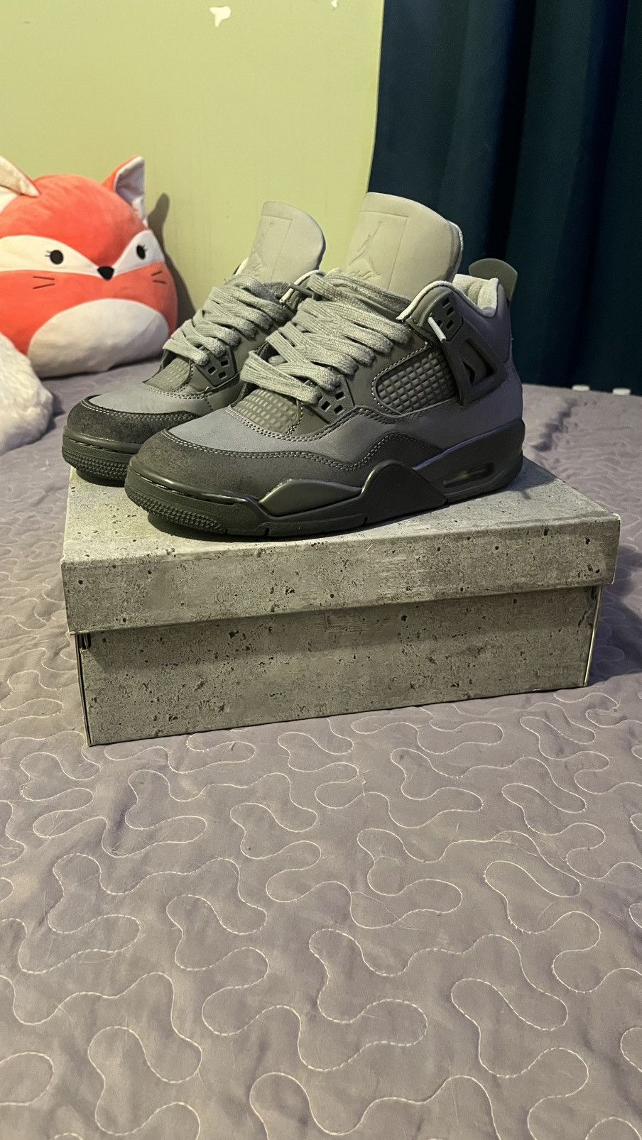 Jordan Brand Air Jordan 4 Retro Wet Cement Size US 6 / EU 39 - 1 Thumbnail