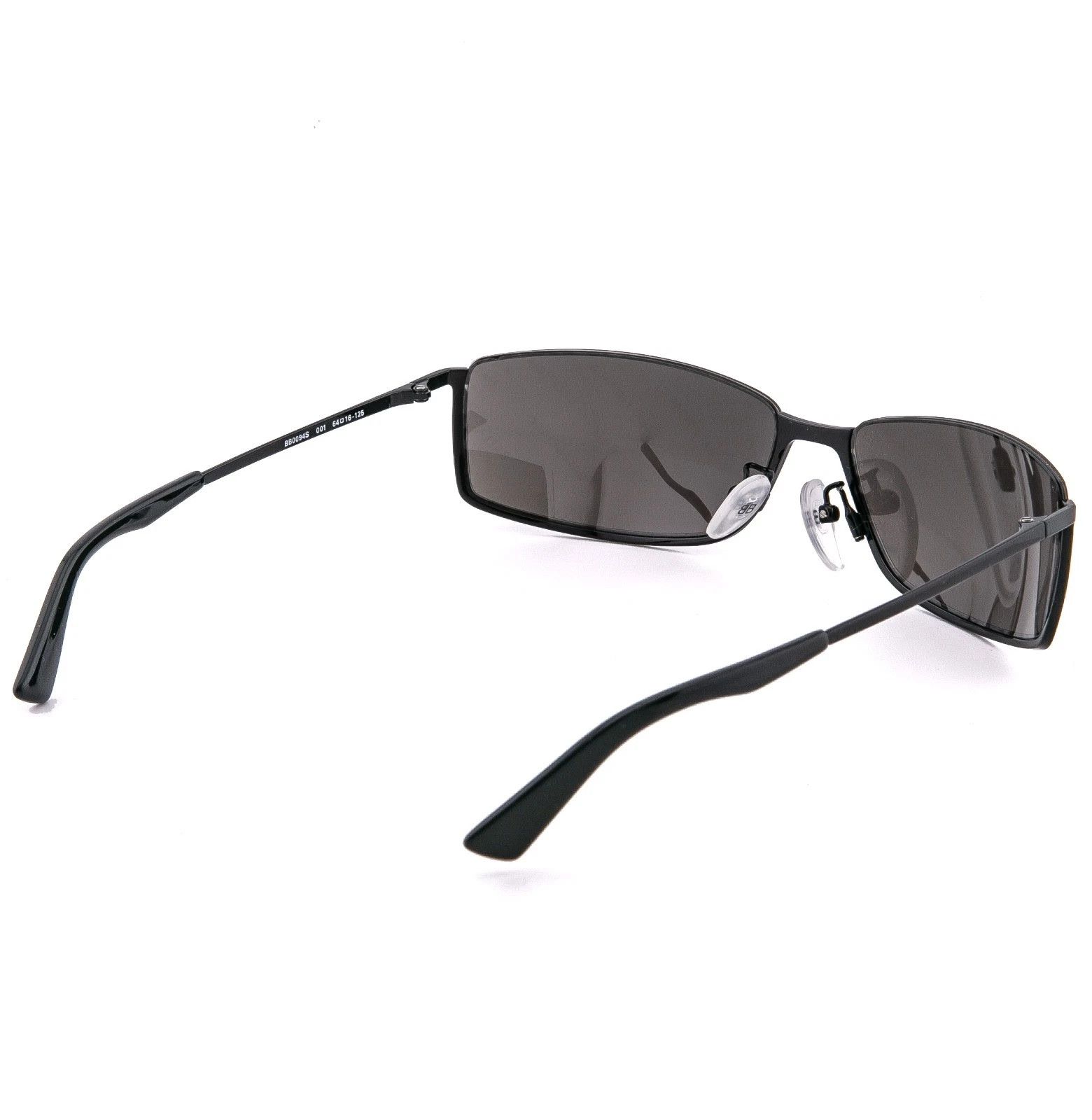 Balenciaga BALENCIAGA BB0094S AGENT Black Logo Print Wrap 0094 001 Size ONE SIZE - 3 Thumbnail