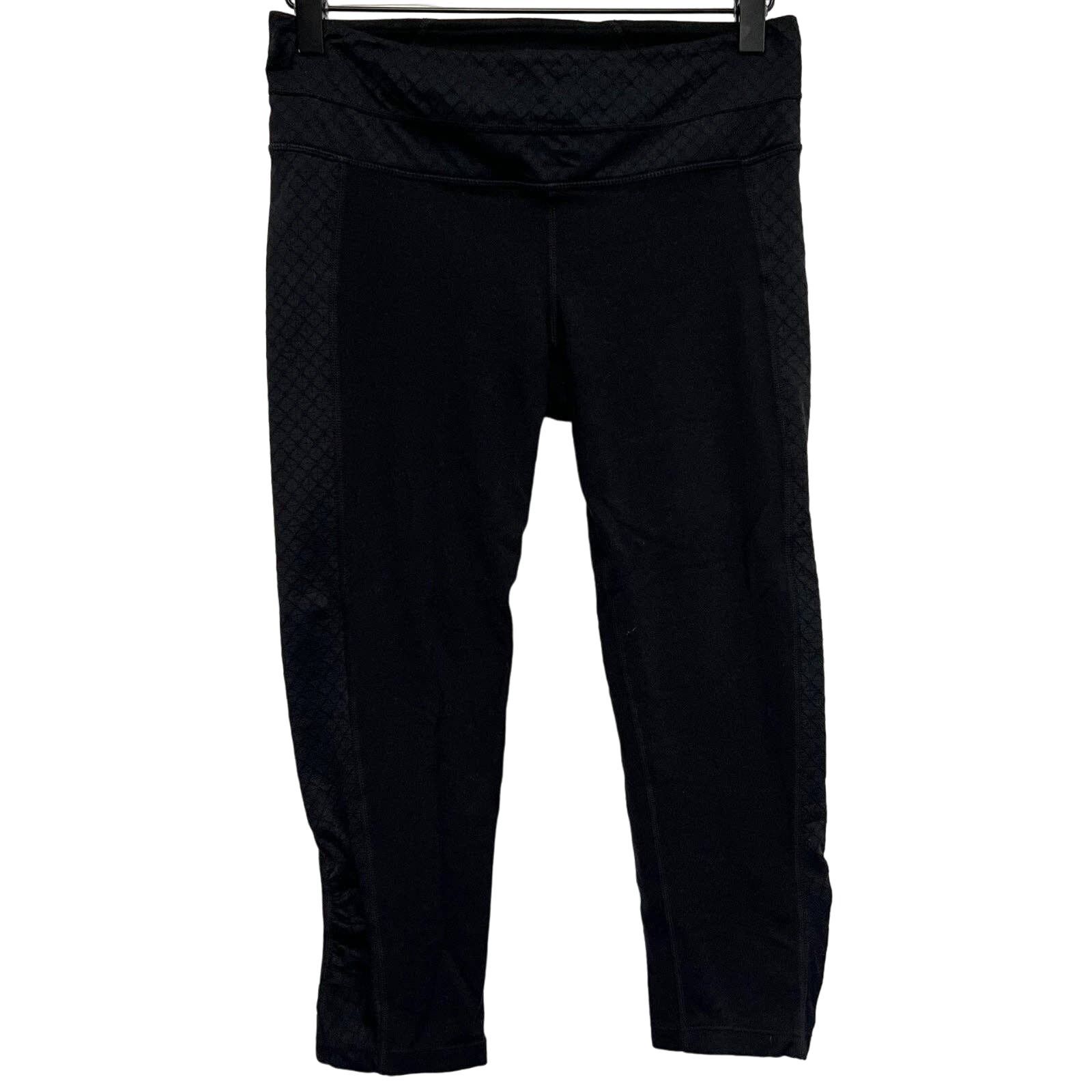Athleta Athleta Black Cropped Leggings Size Small Size 27" / US 4 / IT 40 - 1 Thumbnail