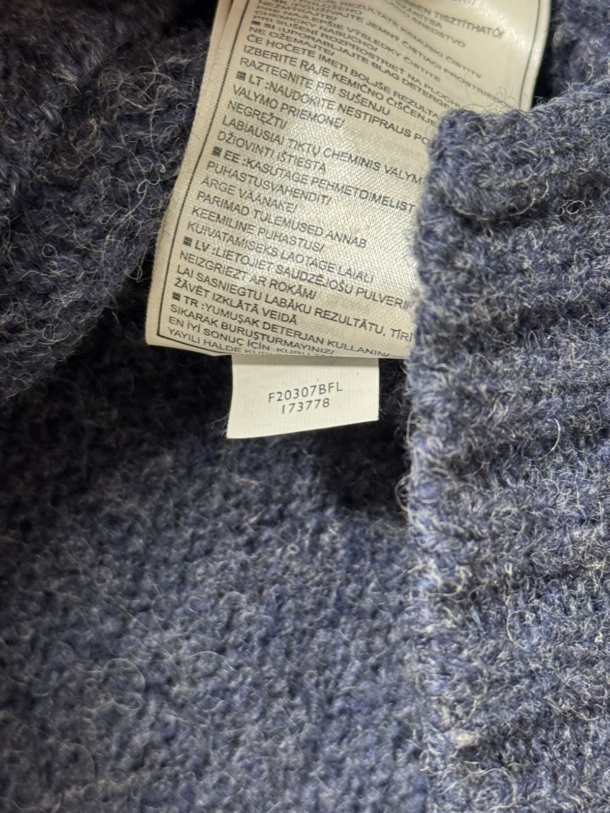 Nike Vintage Nike Men’s XL Grey Wool 1/4 Zip Sweater Pullover Size US XL / EU 56 / 4 - 8 Thumbnail