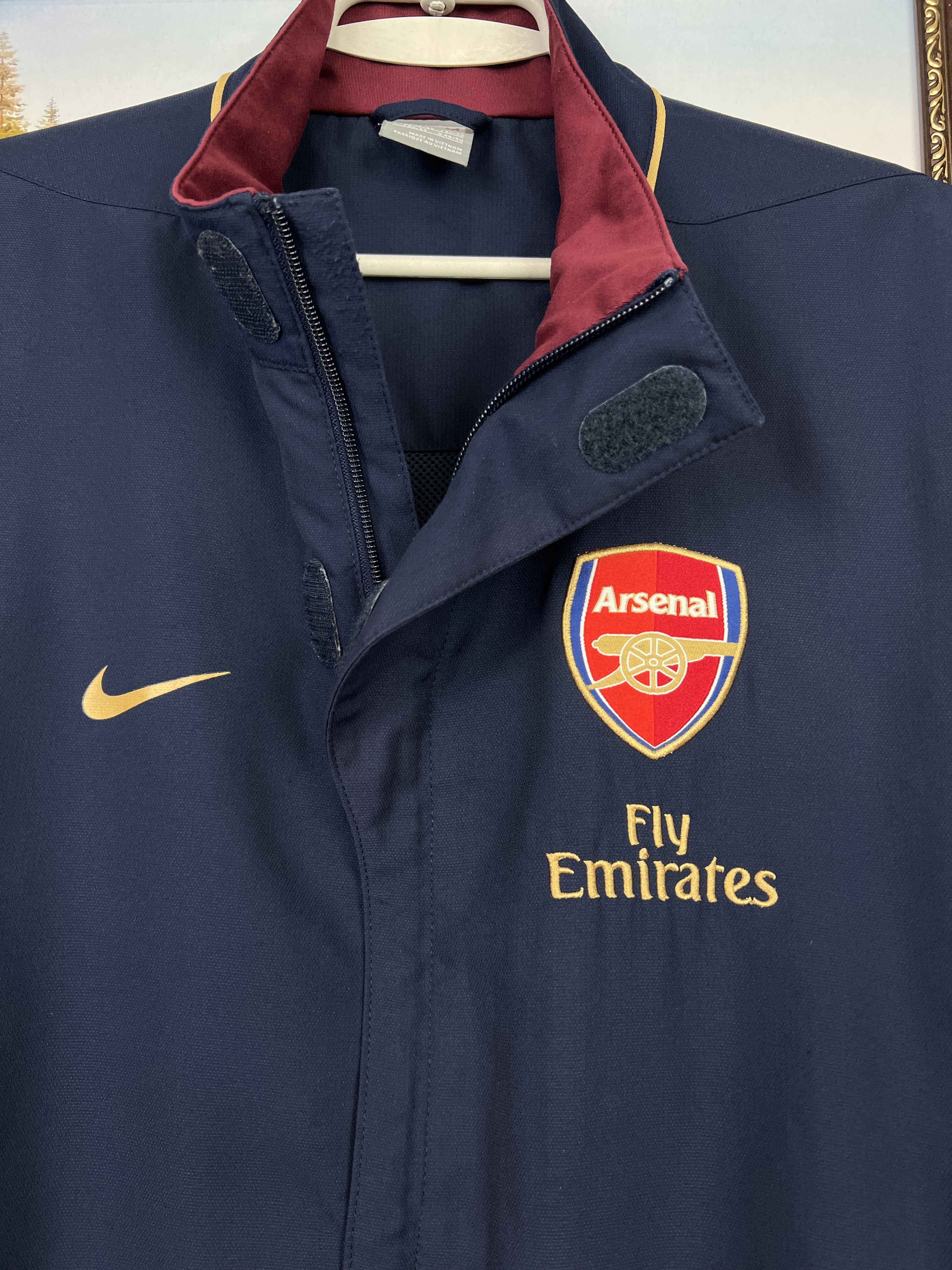 Nike Vintage Nike Arsenal Football Jacket Soccer Track Top Mens Size US M / EU 48-50 / 2 - 3 Thumbnail