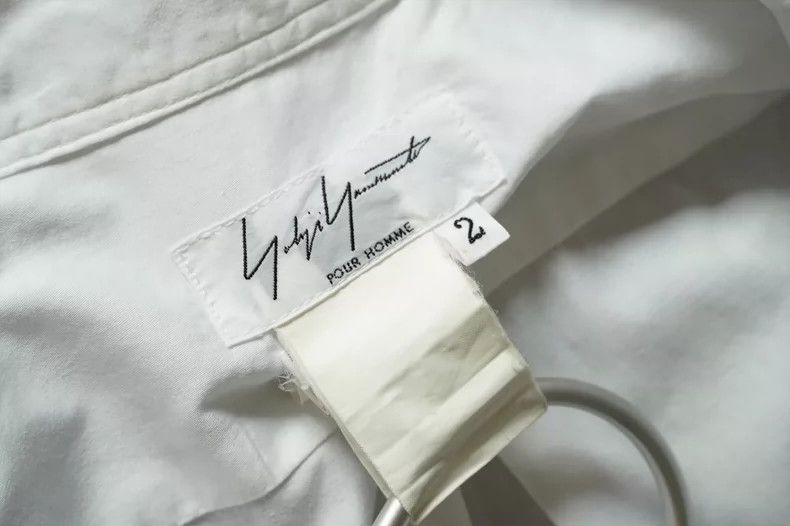 Yohji Yamamoto Yohji Yamamoto06 AW Knot Show White Shirt 2503-Nextarrow Size US M / EU 48-50 / 2 - 8 Thumbnail