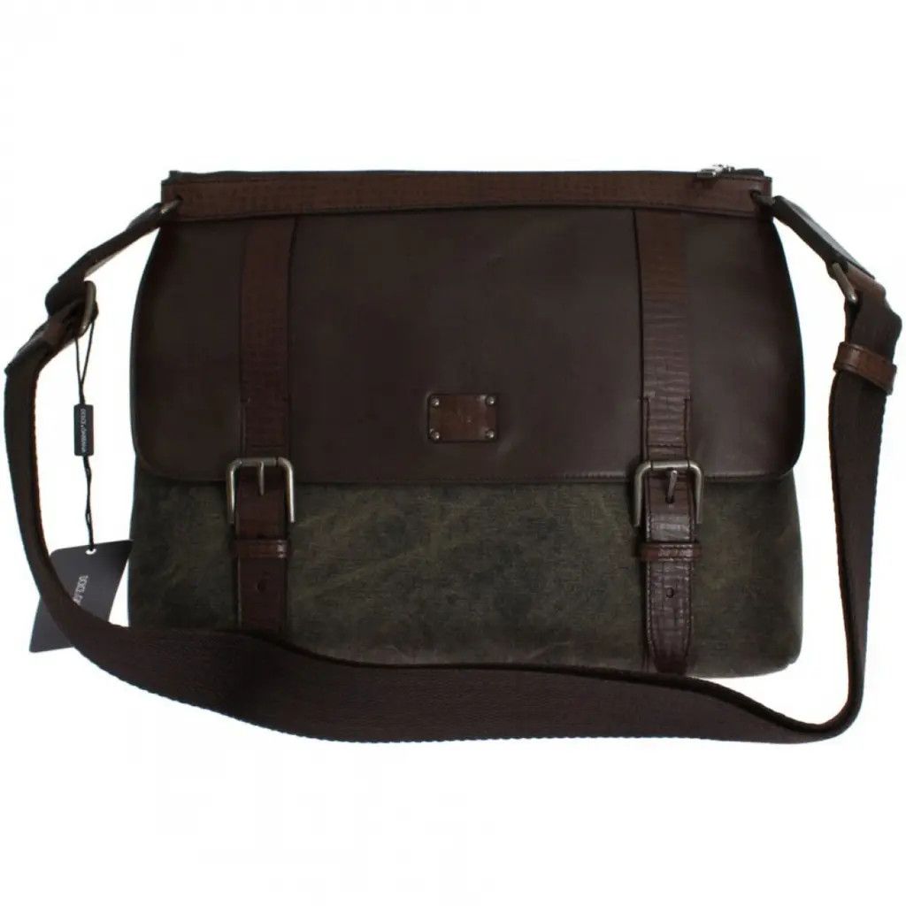 Dolce & Gabbana o1y0125 Size : OS / Logo Handbag in Dark Brown/Dark Grey Size ONE SIZE - 1 Thumbnail