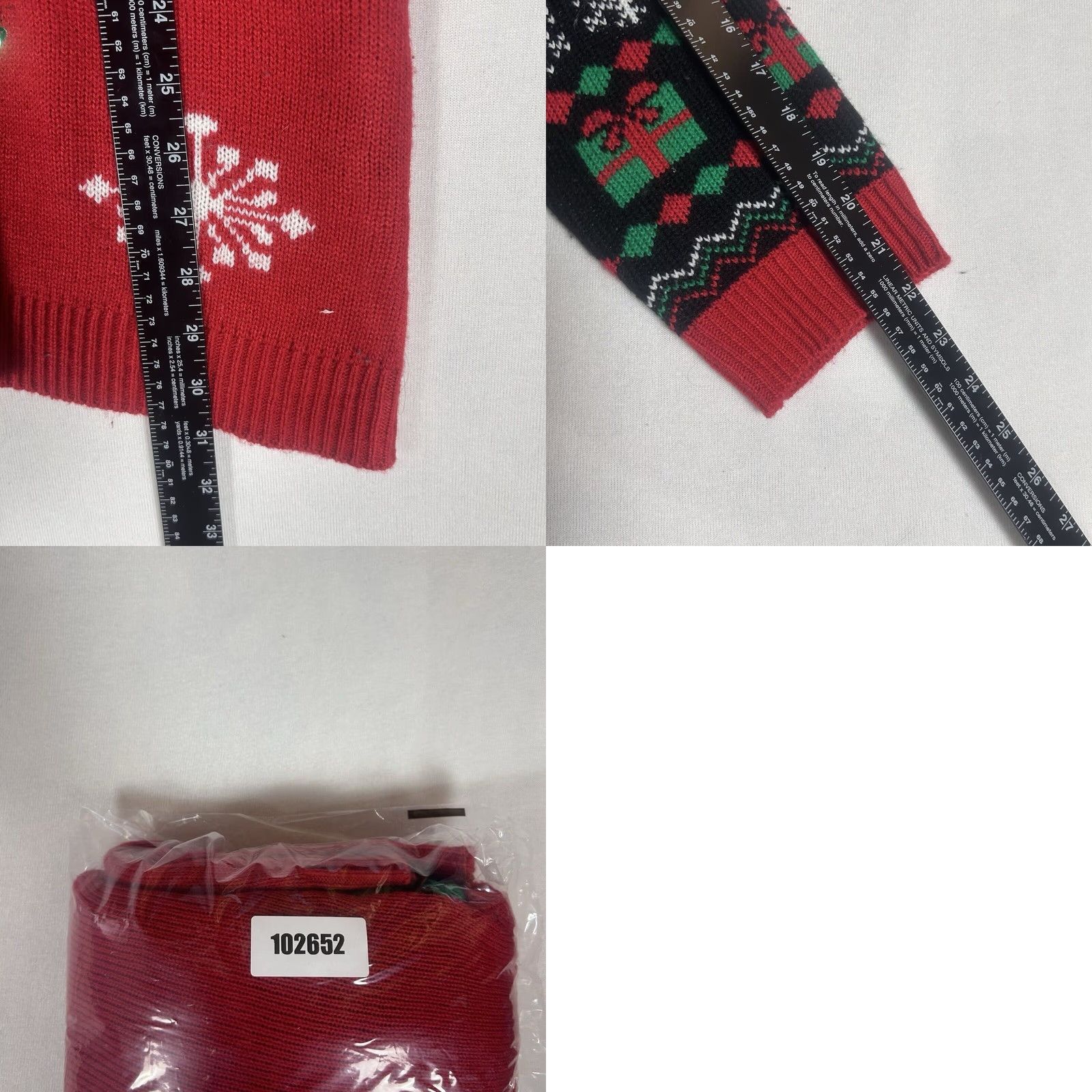 Vintage VINTAGE Ugly Christmas Sweater Unicorn Womens L Red Crew Neck Pullover Holiday L/S Size L / US 10 / IT 46 - 8 Thumbnail