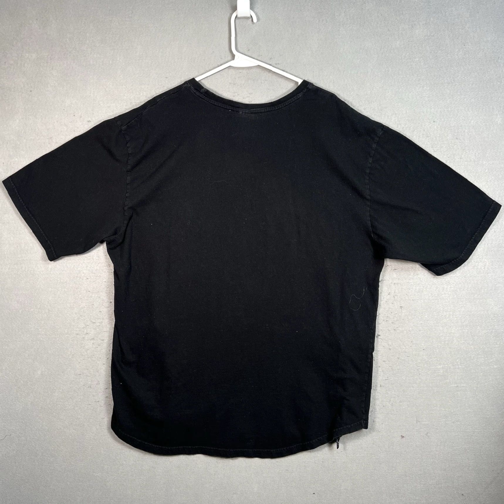 Southpole Vintage Southpole T Shirt Adult 3XB Big Streetwear Mens Crew Neck Short Sleeve Black Zip Big & Tall Size US XXL / EU 58 / 5 - 6 Thumbnail