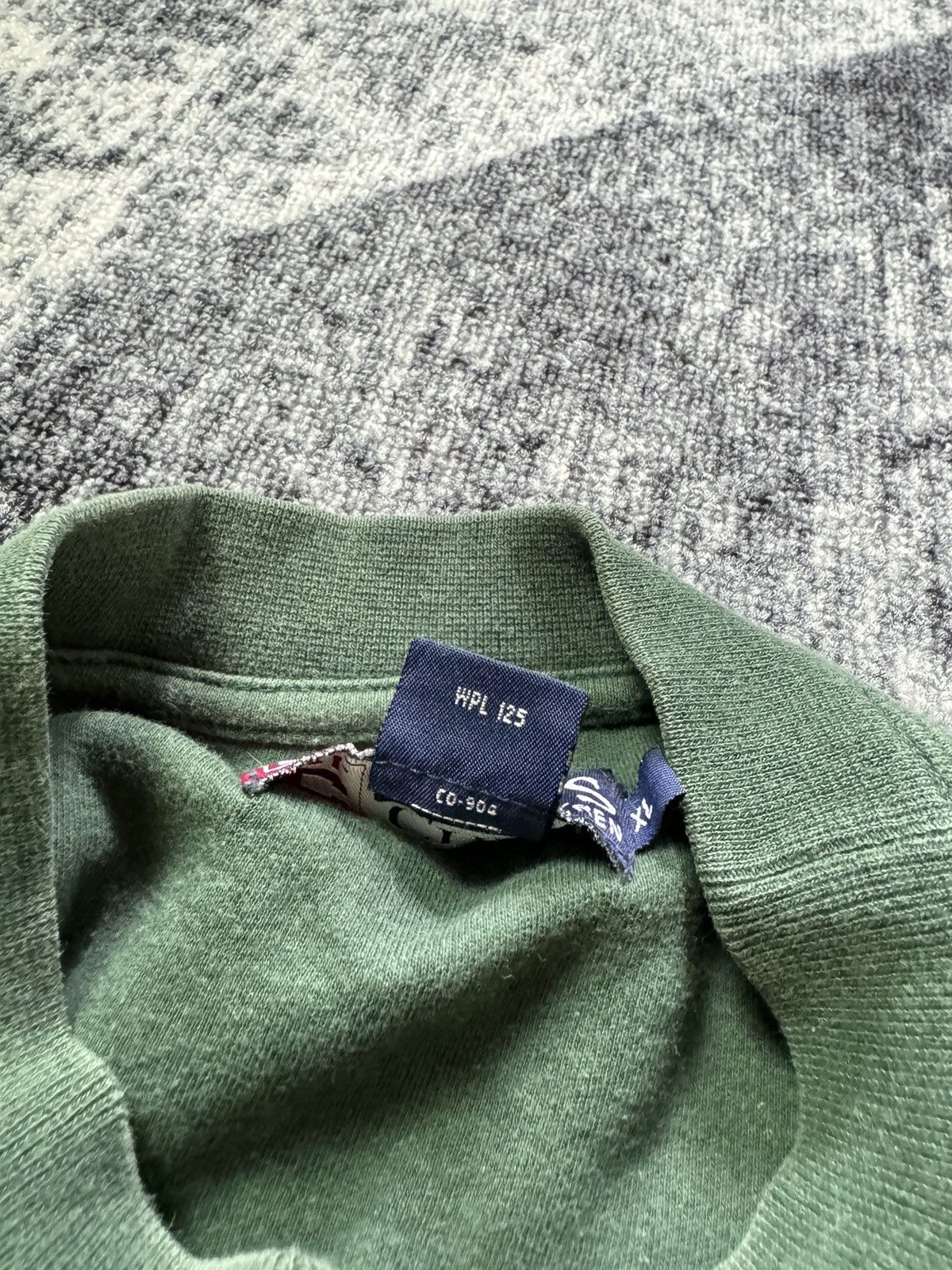 Chaps × Chaps Ralph Lauren × Ralph Lauren Vintage Chaps Ralph Lauren Sweatshirt Basic Green Y2K 90s Size US XL / EU 56 / 4 - 6 Thumbnail