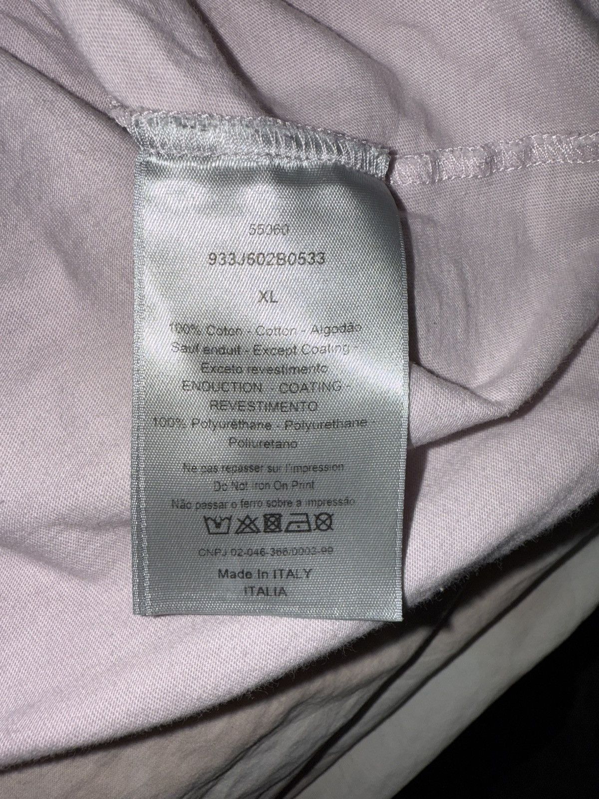 Dior Dior x Kim Jones x SORAYAMA Dinosaur Logo Tee Size US XL / EU 56 / 4 - 2 Thumbnail