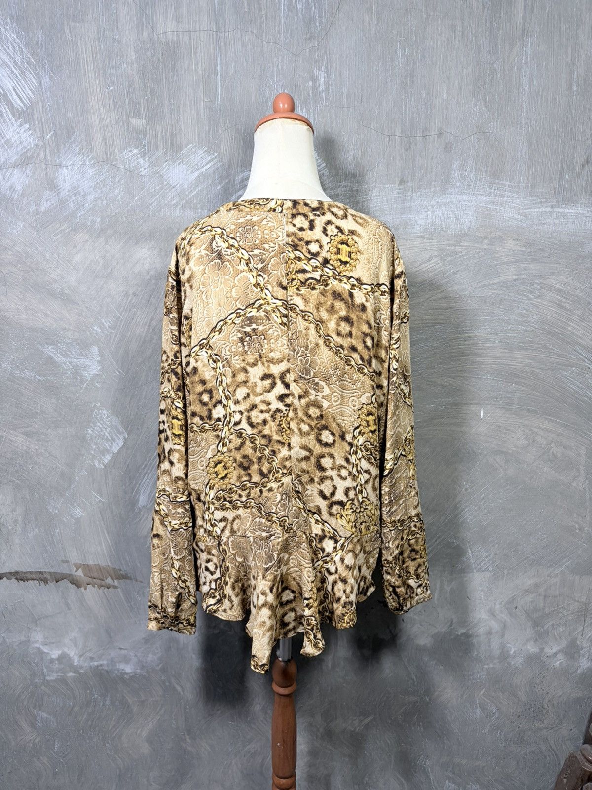 Jennifer Lopez Jennifer Lopez Women Half Button Up Shirt Size XL / US 12-14 / IT 48-50 - 5 Thumbnail