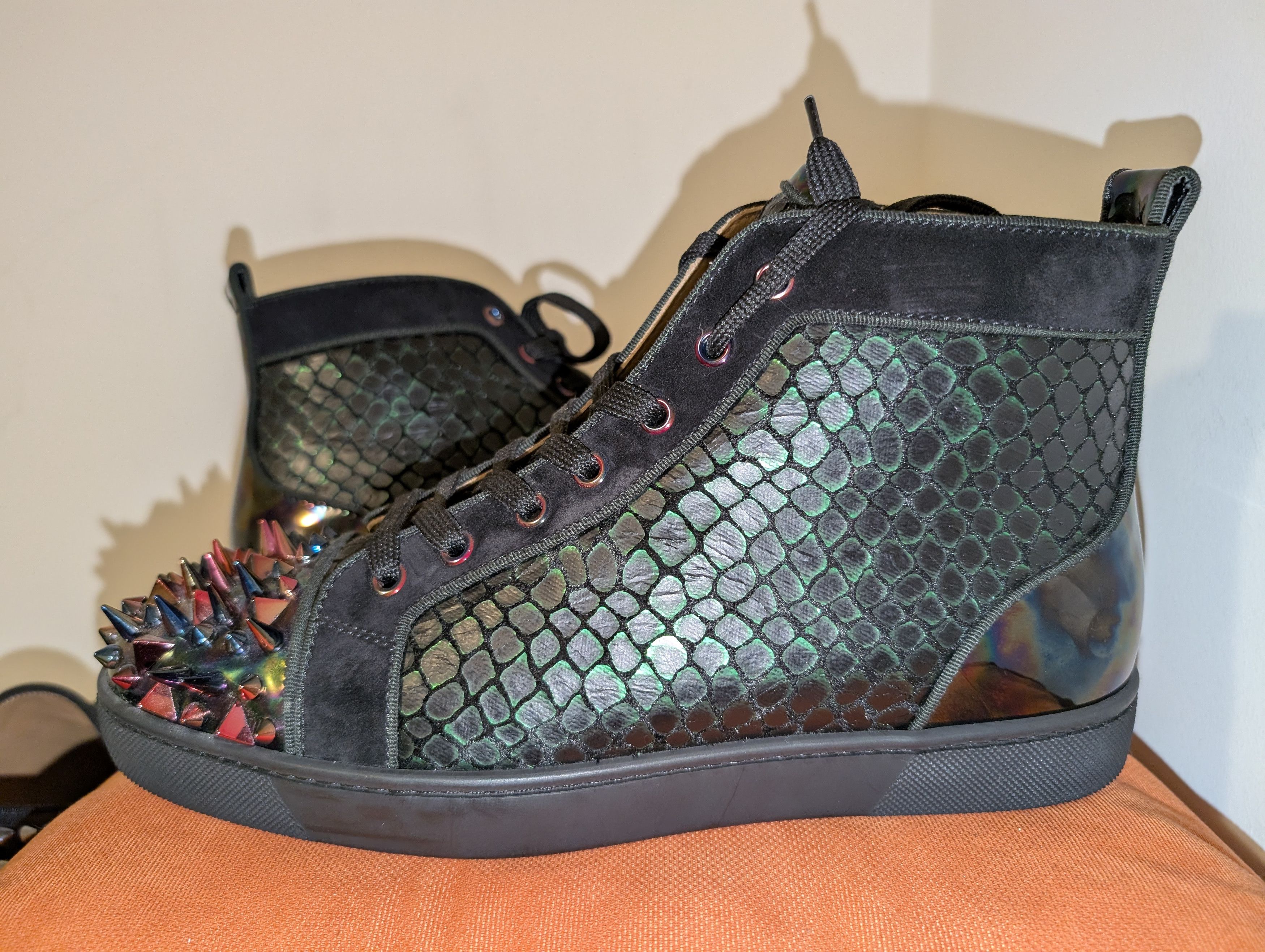 Christian Louboutin CHRISTIAN LOUBOUTIN PIK PIC ORLATTO STELLER PAT 41.5-NEW Size US 8.5 / EU 41-42 - 2 Thumbnail