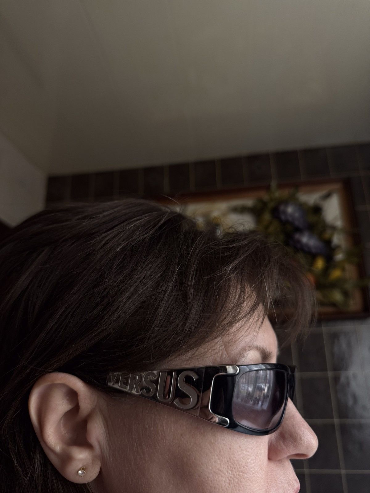 Versus Versace Versace Versus luxury sunglasses 00w big logo Size ONE SIZE - 3 Thumbnail