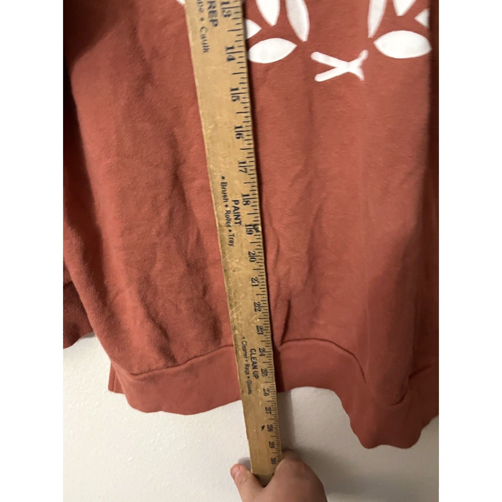 Vintage PINK Victoria's Secret Womens Sweatshirt Logo Small Burnt Orange Size S / US 4 / IT 40 - 4 Thumbnail