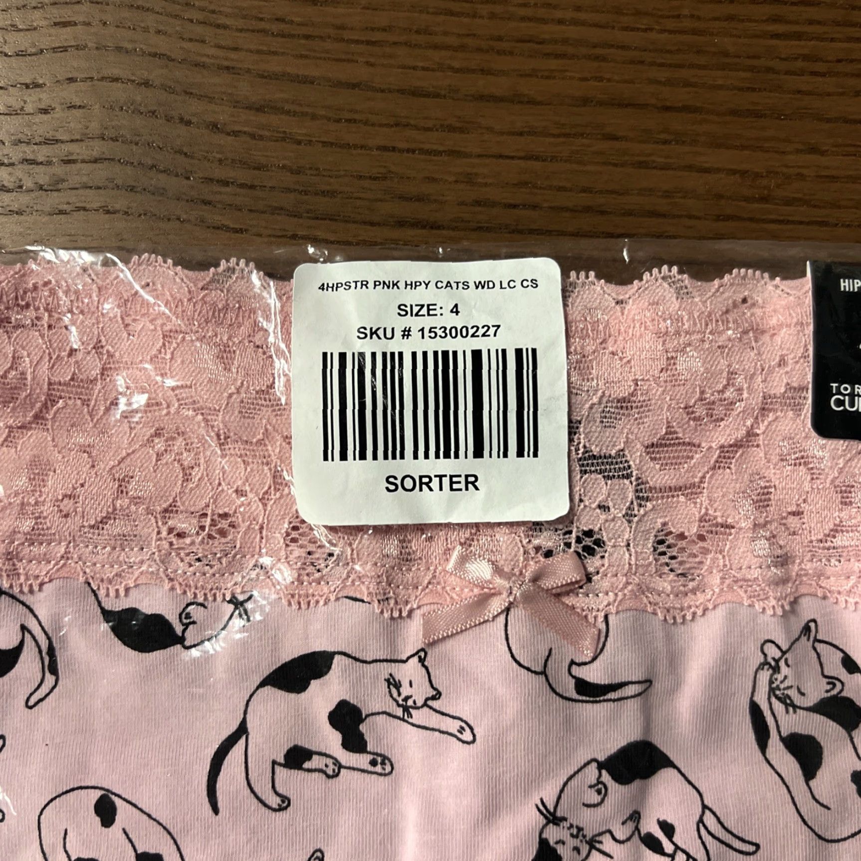 Torrid Torrid Panties Hipster Women Plus 4X Pink Cat Print Mid Rise Nylon Spandex Knit Opaque Brand Torrid Curve Iteam? Size 40" / US 18 - 2 Thumbnail