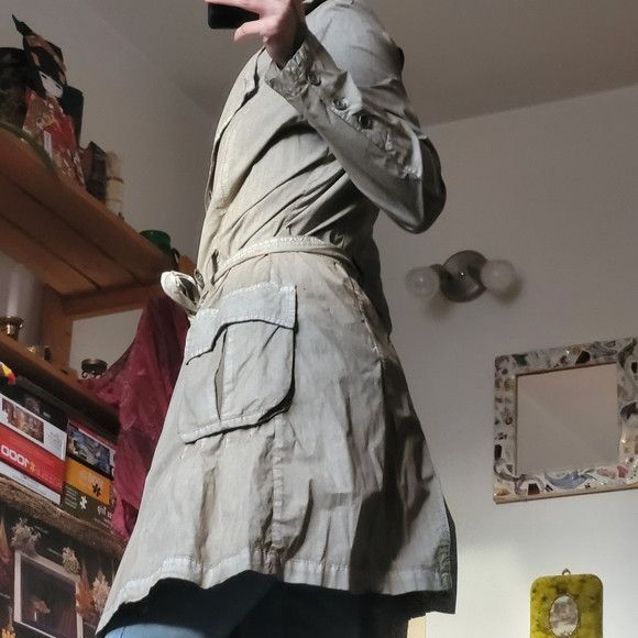 Other Einstein Vintage 90s cotton trench coat - size medium Size M / US 6-8 / IT 42-44 - 11 Thumbnail