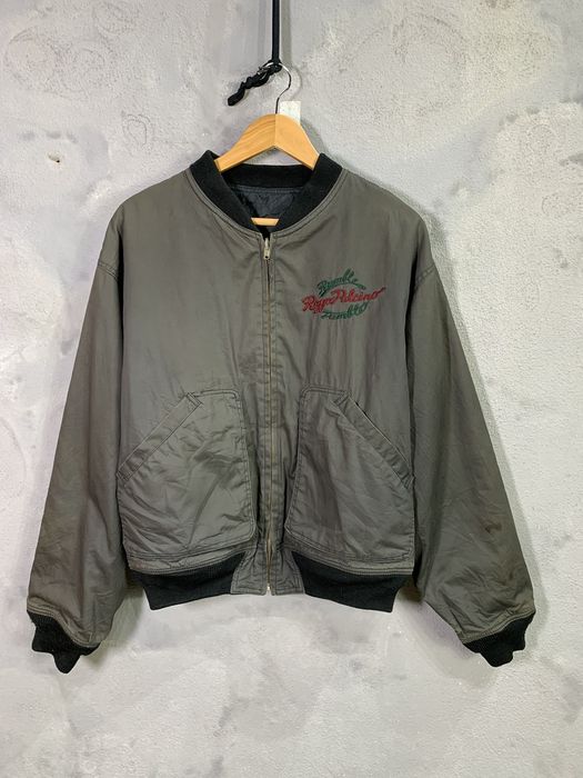 Vintage Vintage ROZZO PULCINO Bomber Jacket | Grailed