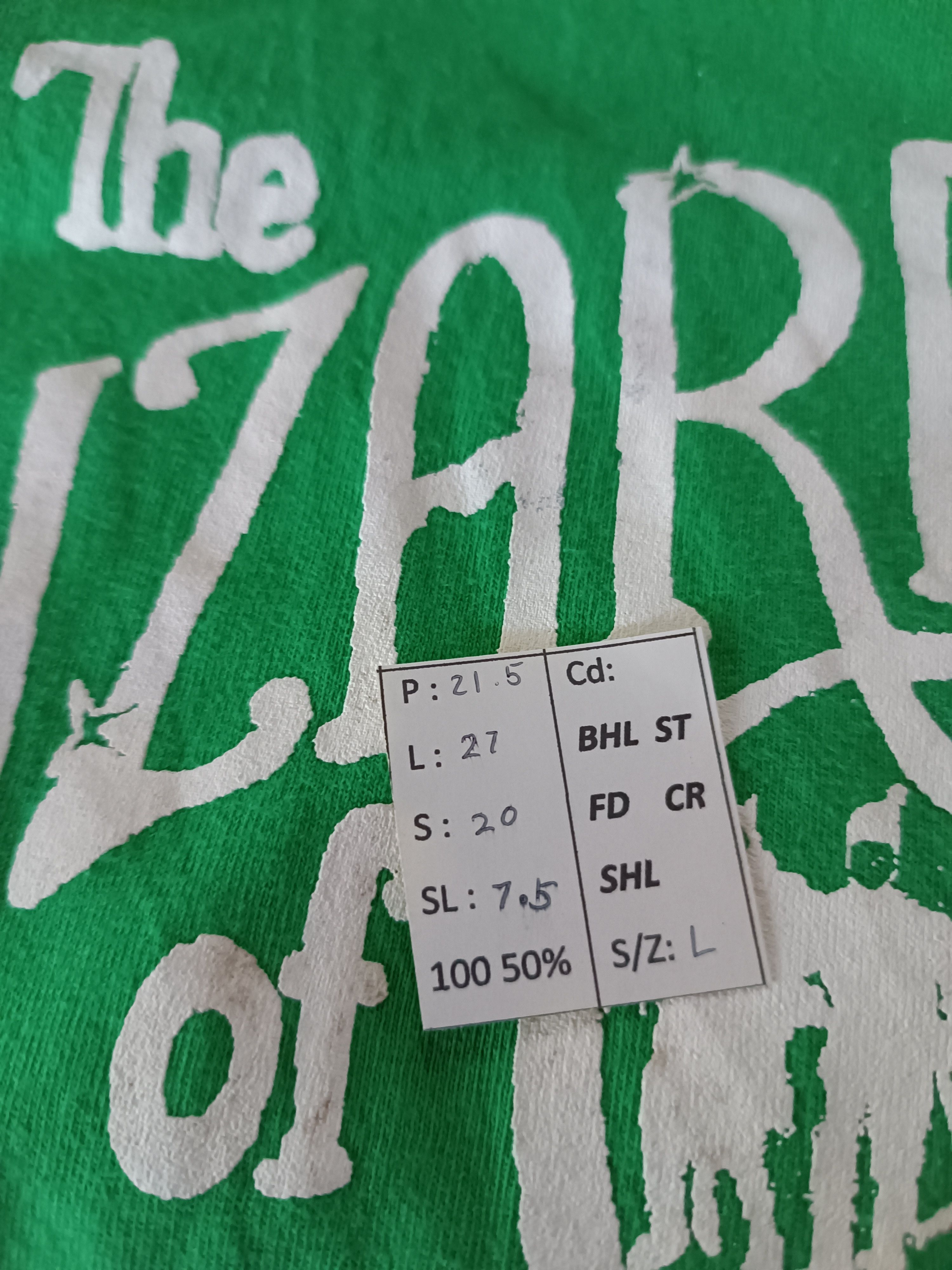 Vintage VINTAGE WIZARD OF OZ THEATER CREW HIGH SCHOOL DRAMA TEE Size US L / EU 52-54 / 3 - 13 Thumbnail