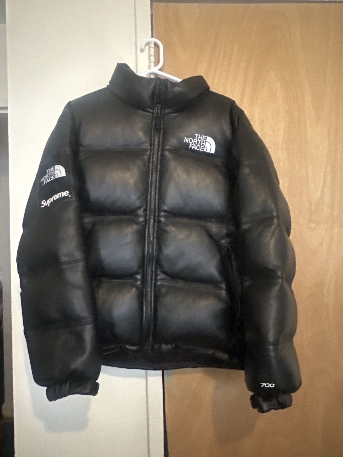 ジャケット・アウター supreme north face leather mountain Supreme The North Face Leather Mountain Parka Black Men's