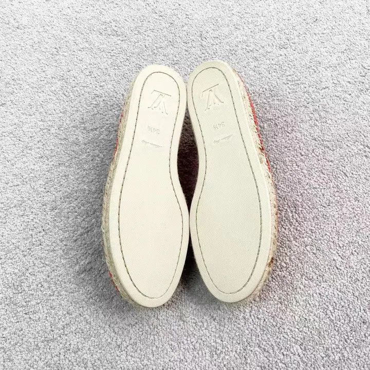 Louis Vuitton Louis Vuitton Red Slip-On Casual Shoes -2508 Size US 5 / EU 37 - 6 Thumbnail
