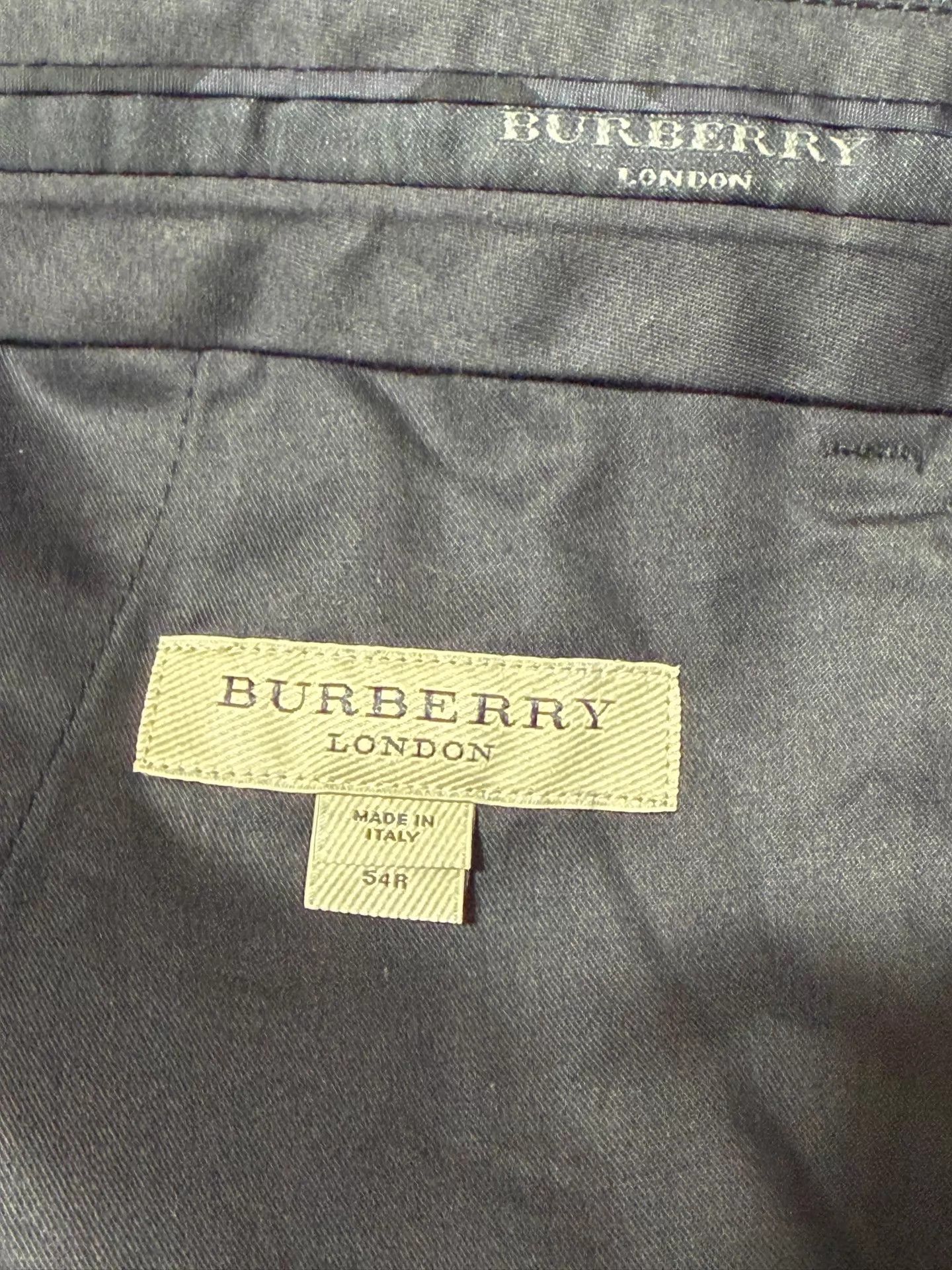 Burberry Burberry New 96% Wool 4% Silk Straight Trousers 54 Italy Size US 38 / EU 54 - 7 Thumbnail