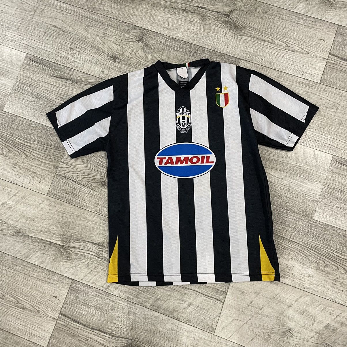 Band Tees Soccer Jersey Streetwear TAMOIL VIEIRA Juventus Jersey tee fan jersey football centen Grailed