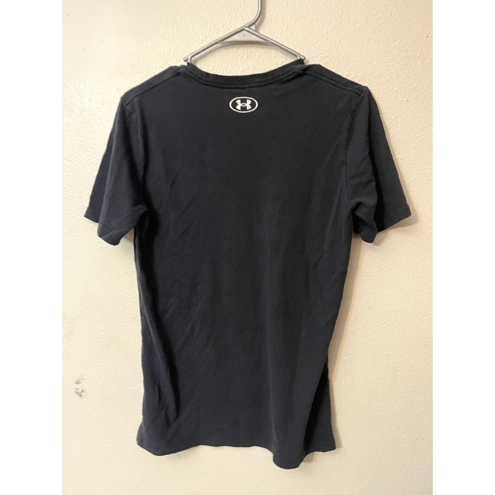 Under Armour Under Armour T-Shirt Men's Small Short Sleeve Crew Neck Black Heatgear Logo Graphic Modern Sports Mens Size US S / EU 44-46 / 1 - 2 Thumbnail