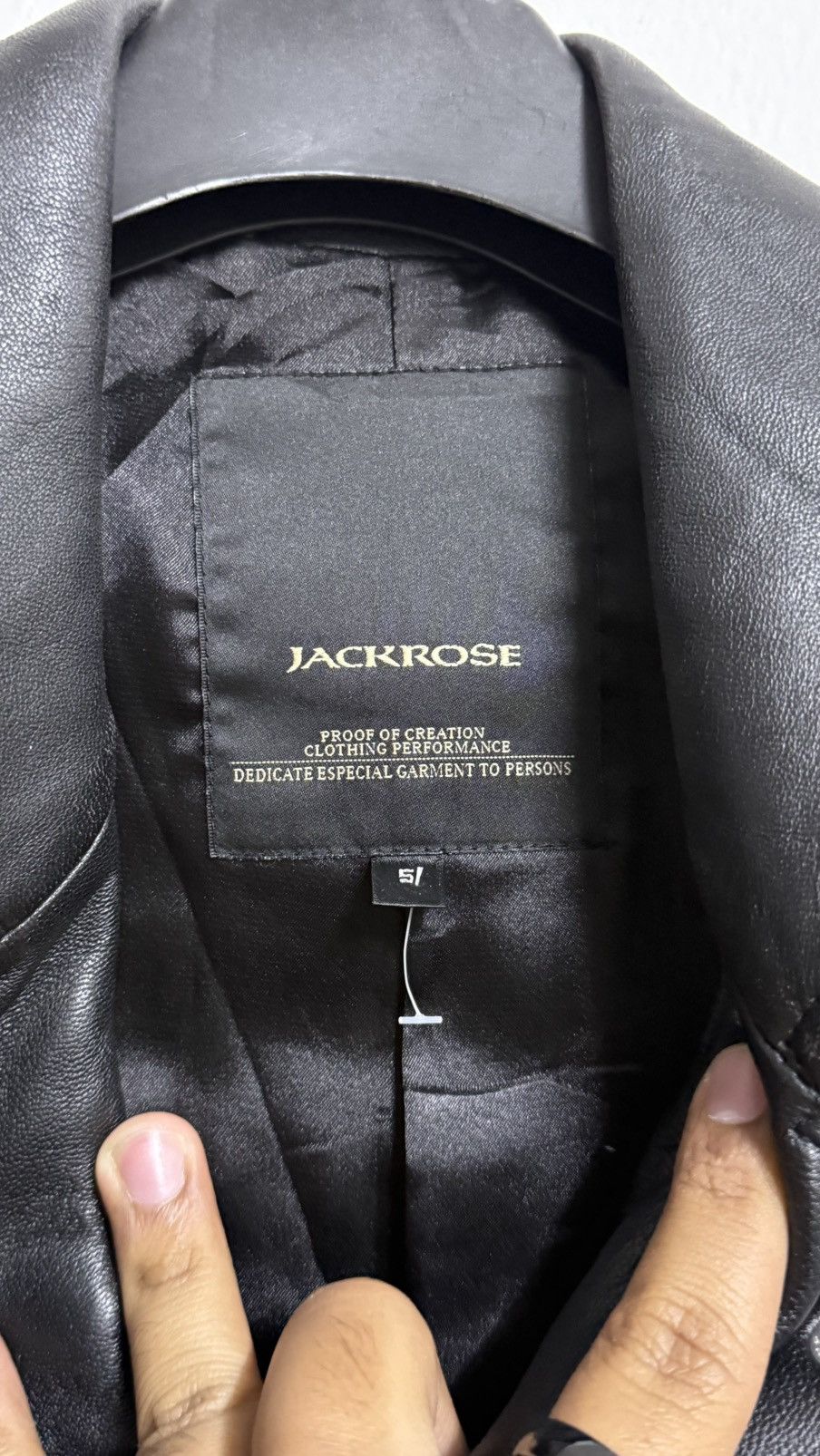JACKROSE JACKROSE PUNK RIDER JACKET BLACK MEDIUM Size US L / EU 52-54 / 3 - 3 Thumbnail