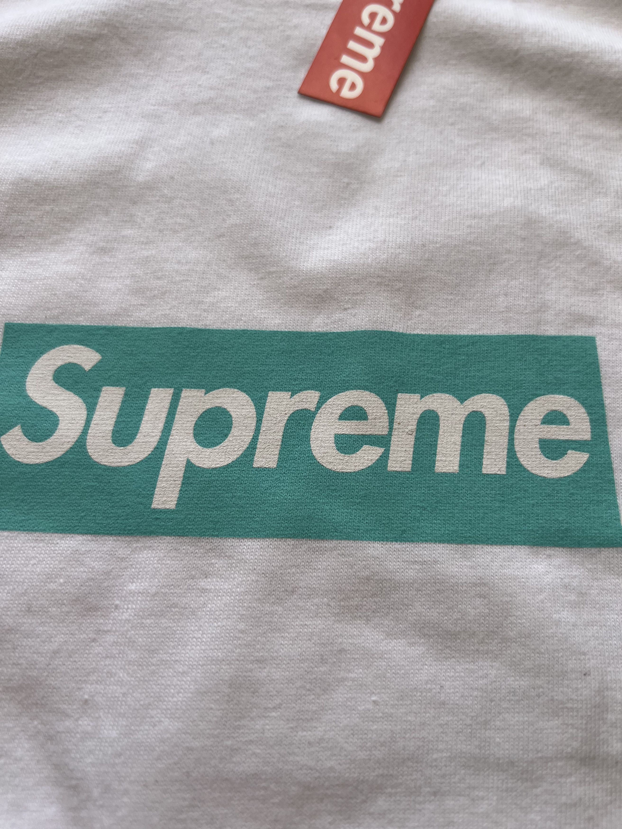 Supreme × Tiffany & Co. Supreme T-shirt con Logo Supreme x Tiffany & Co large Size US L / EU 52-54 / 3 - 12 Thumbnail