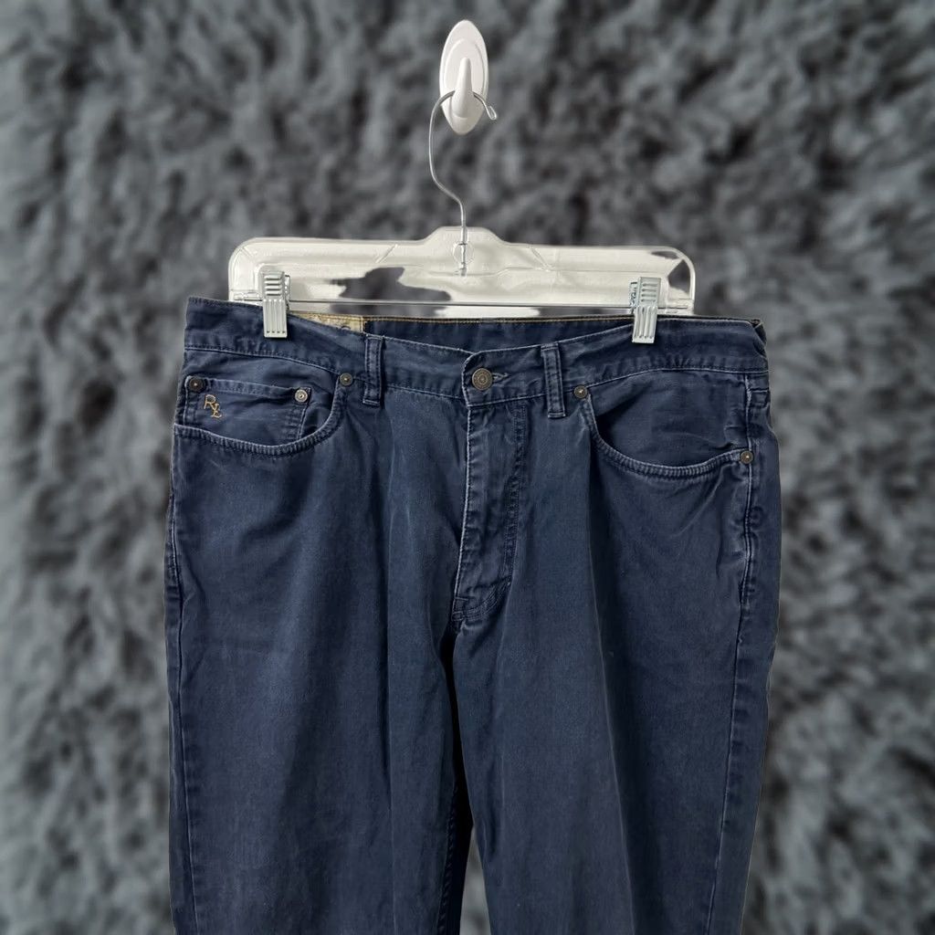 Polo Ralph Lauren Polo Ralph Lauren Pants Men 34x32 Corduroy Straight Leg Blue Winter Spring Fall Summer Khakis Classic Logo 90s USA Mens Size US S / EU 44-46 / 1 - 1 Thumbnail
