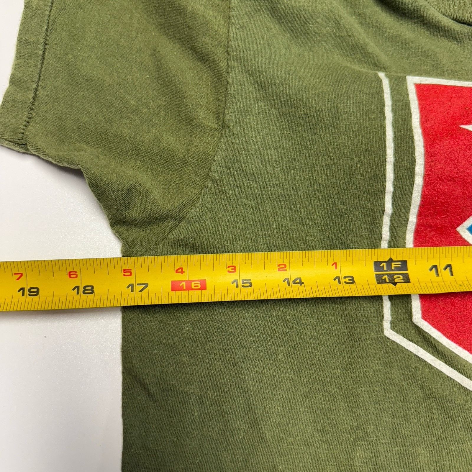Vintage Vintage Military Marine Raiders T Shirt Small 17x23.5 Green Size US S / EU 44-46 / 1 - 8 Thumbnail