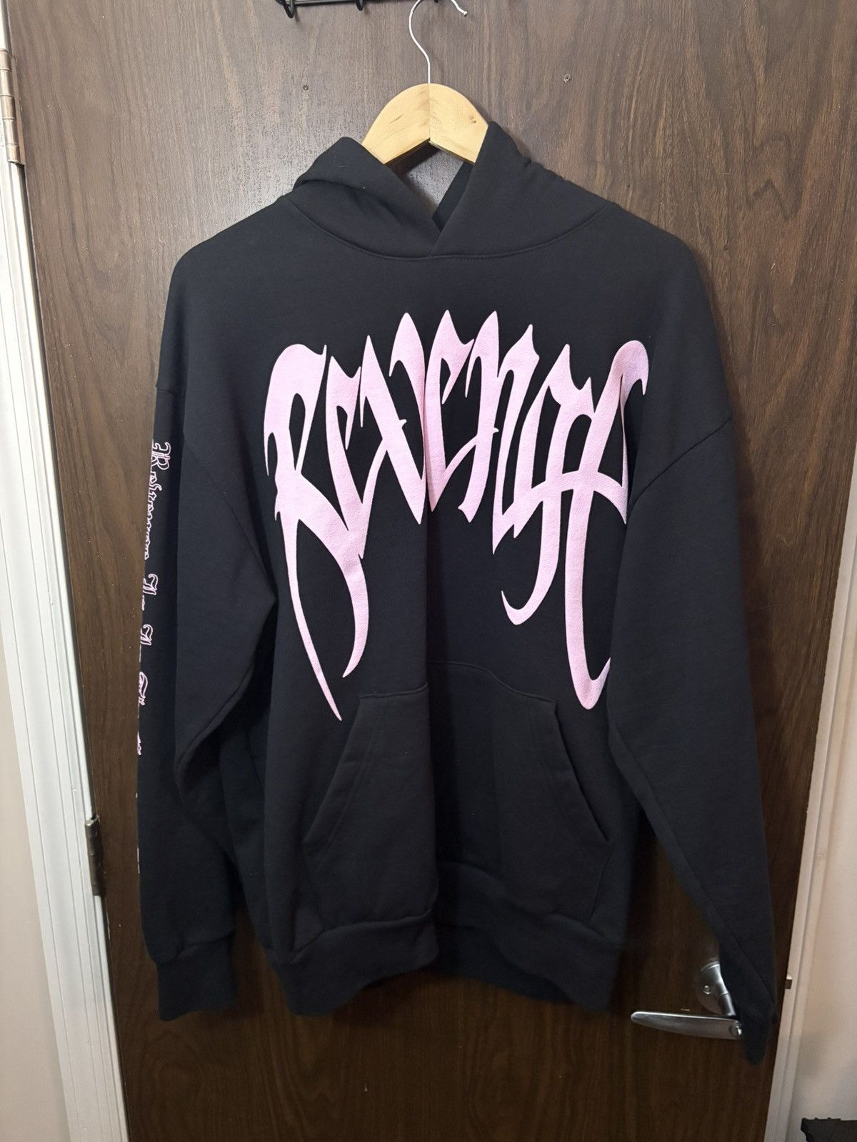 Revenge NEW Revenge XXXTentacion Bejeweled Heartbreak Hoodie Clear