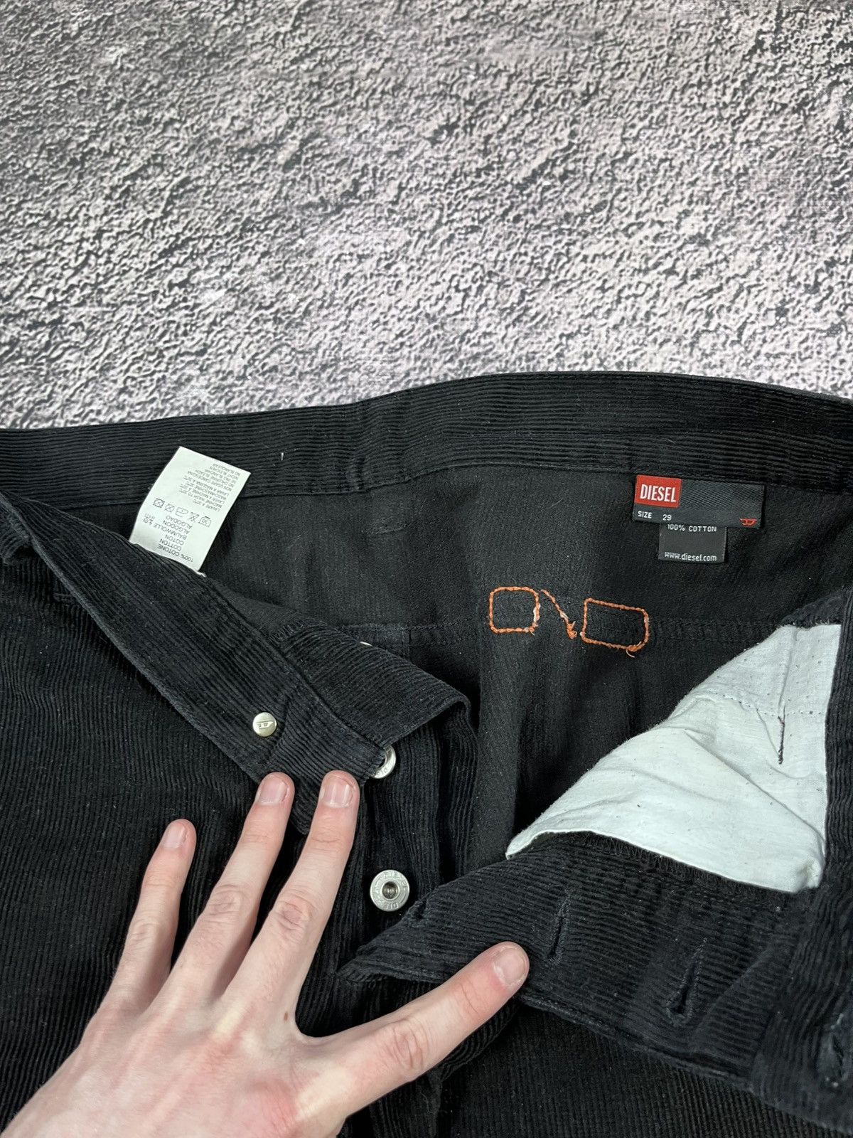 Diesel Diesel corduroy vintage pants Size US 29 - 6 Thumbnail