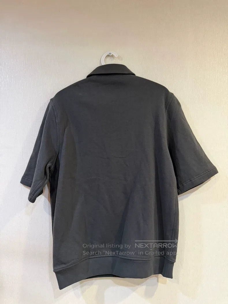 Hermes Hermes Men's Thin Fleece Short Sleeve Advanced Gray Size US XS / EU 42 / 0 - 2 Thumbnail