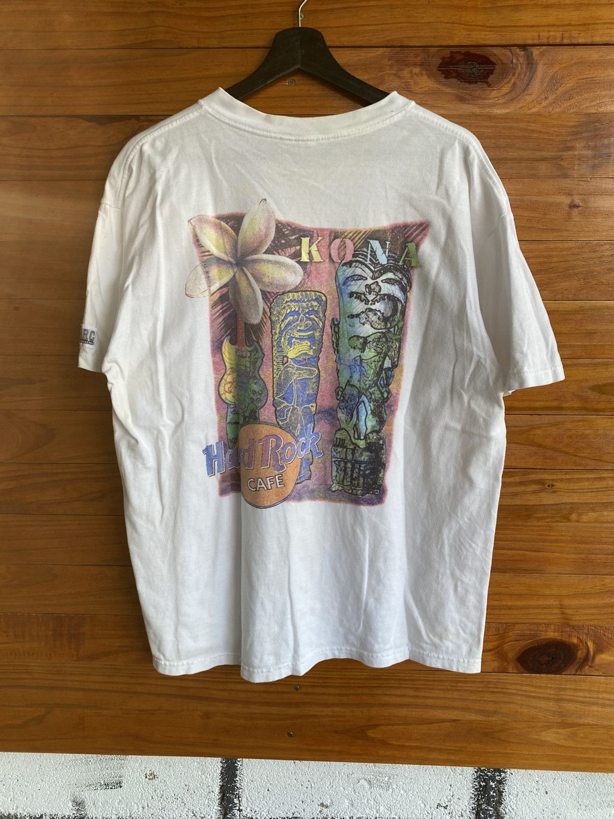 Hard Rock Cafe Vintage Hard Rock Cafe Kona Hawaii T-Shirt 90s White Tee Size US XL / EU 56 / 4 - 3 Thumbnail