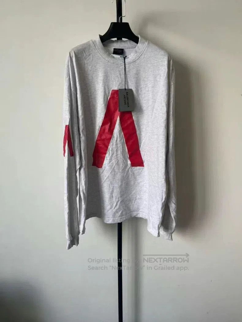 Balenciaga Balenciaga Archive Connected Long Sleeve T-Shirt. Size US L / EU 52-54 / 3 - 1 Thumbnail