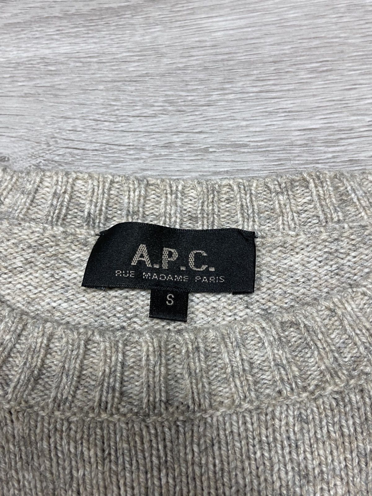 A.P.C. A.P.C Cashmere Merino Sweater Size US S / EU 44-46 / 1 - 6 Thumbnail