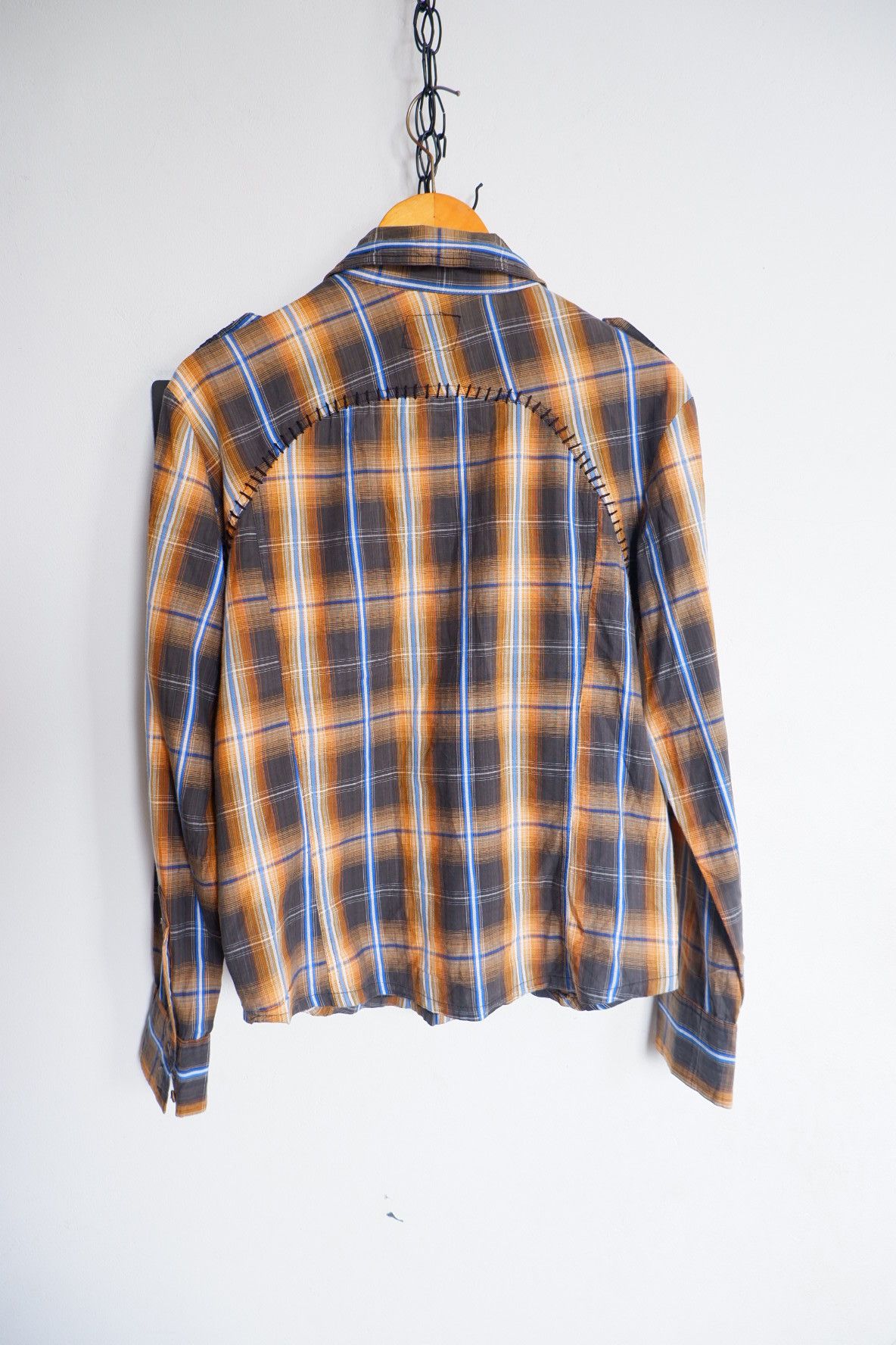 Le Grande Bleu (L.G.B.) Vintage Accoustic Japan Stitch Button Shirts Size US L / EU 52-54 / 3 - 2 Thumbnail