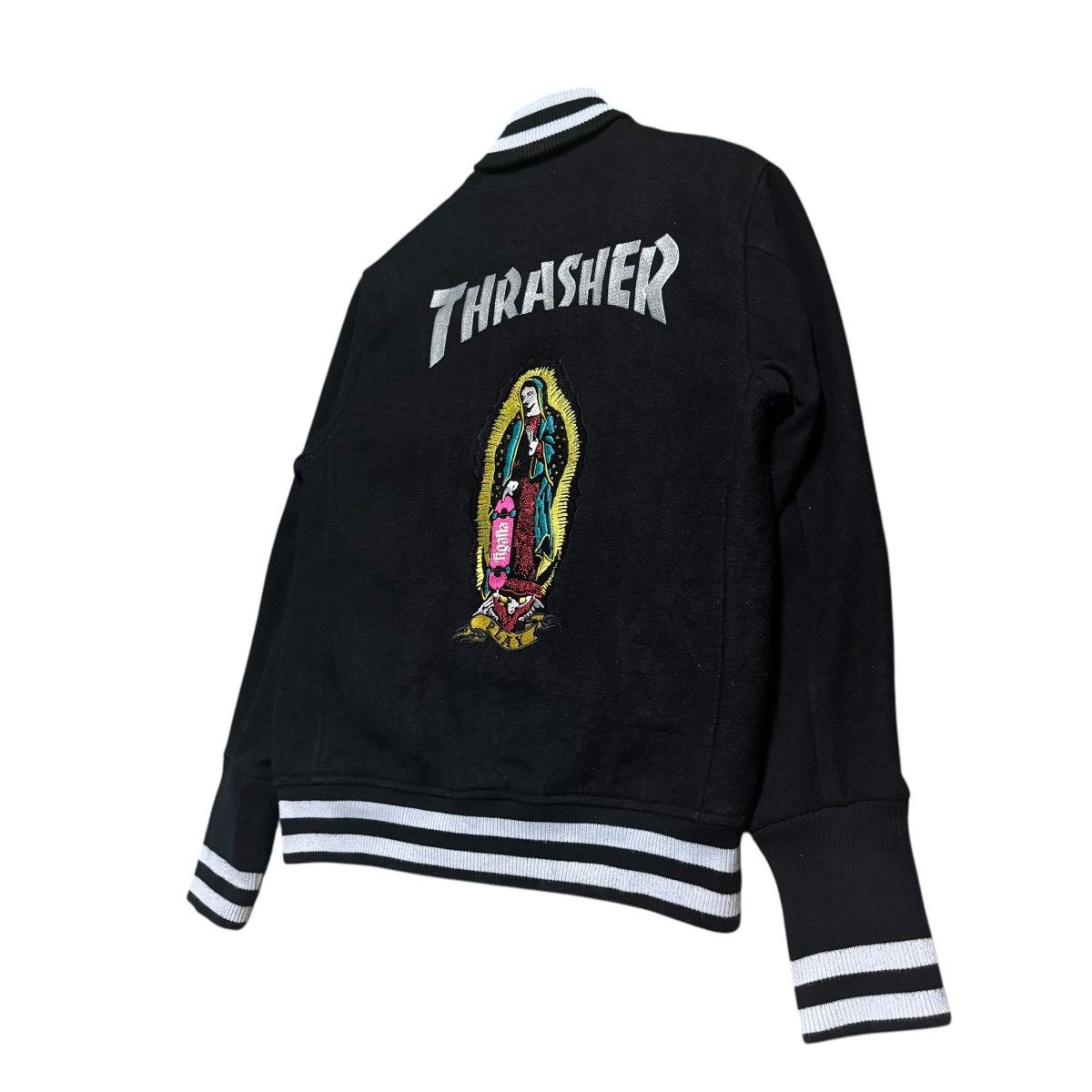 Japanese Brand Eye Candy X Thrasher Magazine Baseball Varsity Jacket Size US M / EU 48-50 / 2 - 3 Thumbnail
