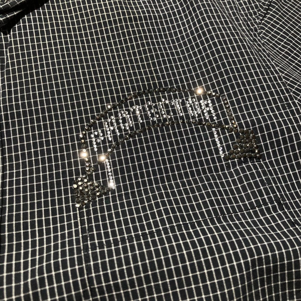 PPFM 2000s PPFM Protector Guitar Beaded Bling Shirt Short Slevee Size US M / EU 48-50 / 2 - 11 Thumbnail