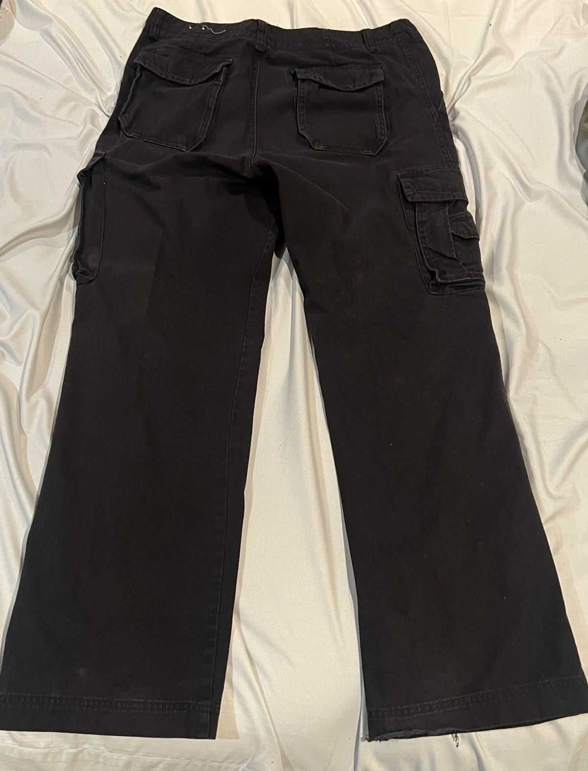 UNIONBAY Men’s Vintage Black Unionbay Cargo Pants Size 34 x 34 Size US 34 / EU 50 - 6 Thumbnail
