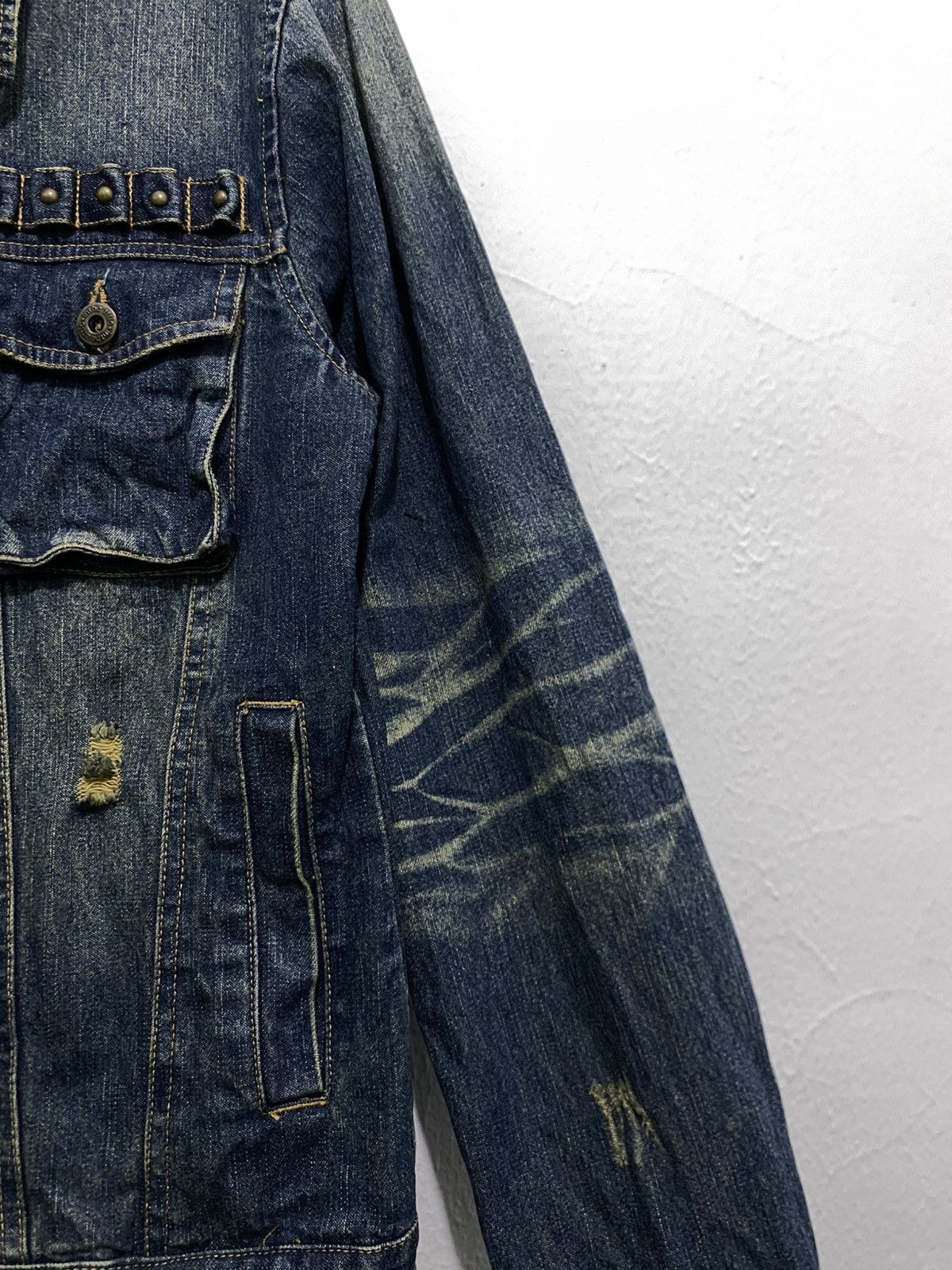 In The Attic In the attic denim utility jacket Size US M / EU 48-50 / 2 - 3 Thumbnail