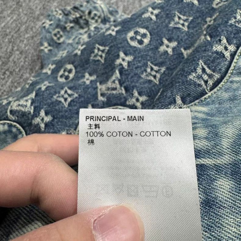 Louis Vuitton Louis Vuitton Structured paneled denim jacket 2501-Nextarro Size US M / EU 48-50 / 2 - 6 Thumbnail