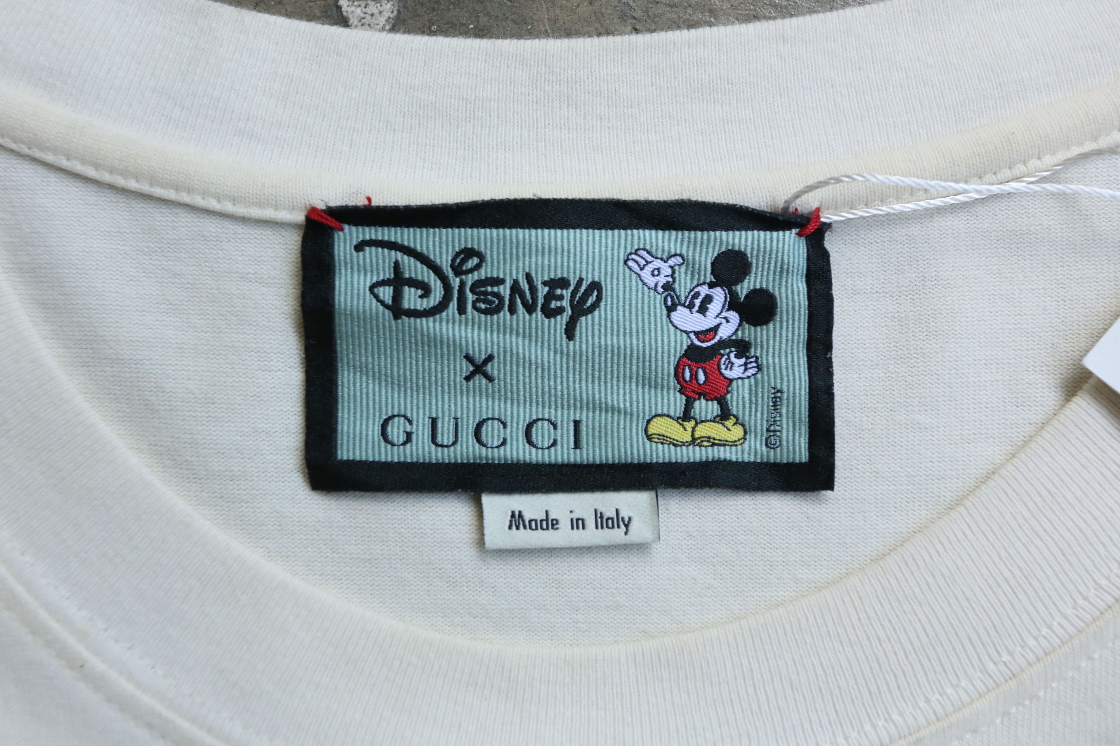 Disney × Gucci Gucci - Disney - S/S 20 - Mickey Mouse Tee Size US XL / EU 56 / 4 - 4 Thumbnail