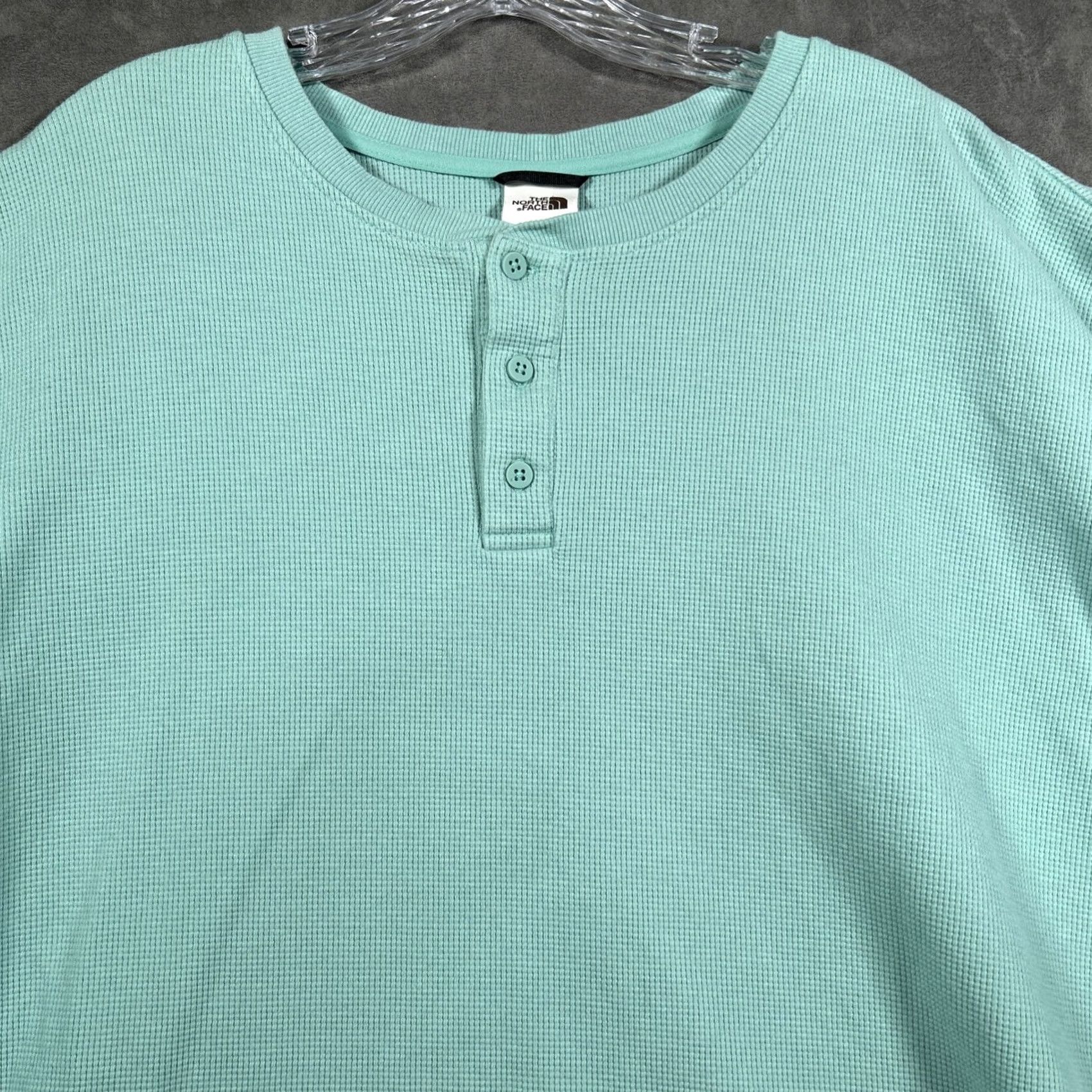 The North Face The North Face Henley Shirt Adult 3XL Mint Green Mens Size US XXL / EU 58 / 5 - 2 Thumbnail