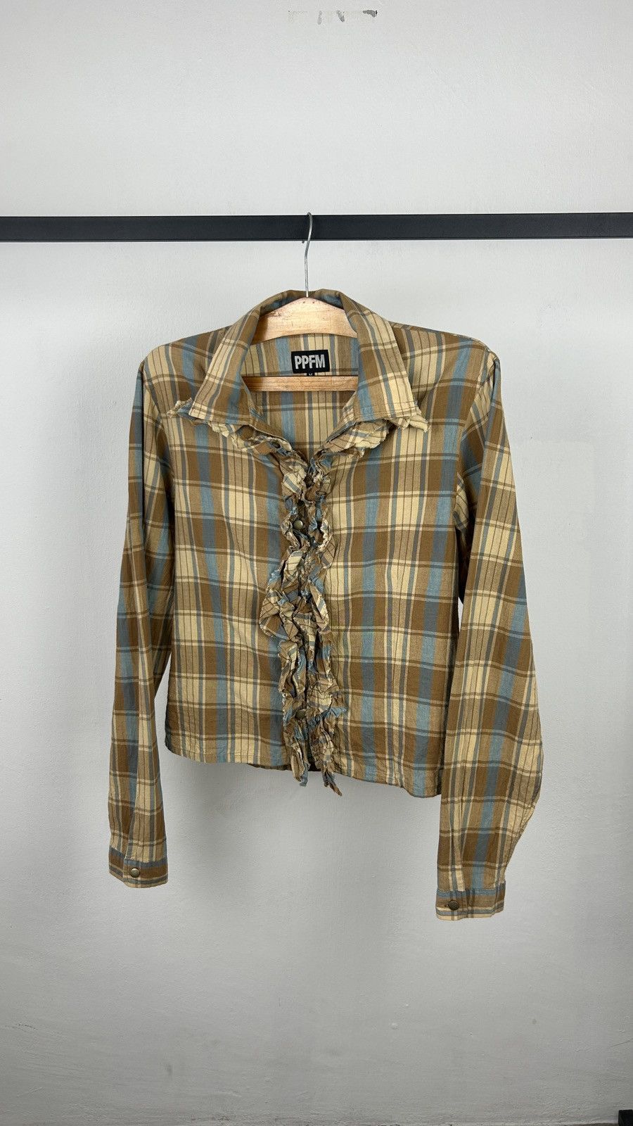 Japanese Brand × Vintage PPFM - Laced Blouse Size M / US 6-8 / IT 42-44 - 9 Thumbnail