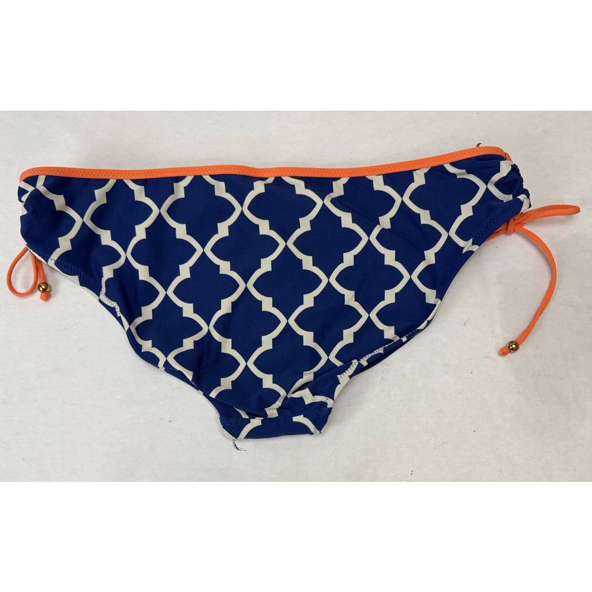 Cremieux Cremieux Bikini Bottoms - Gold Beads - Blue Orange White - L Size ONE SIZE - 2 Thumbnail