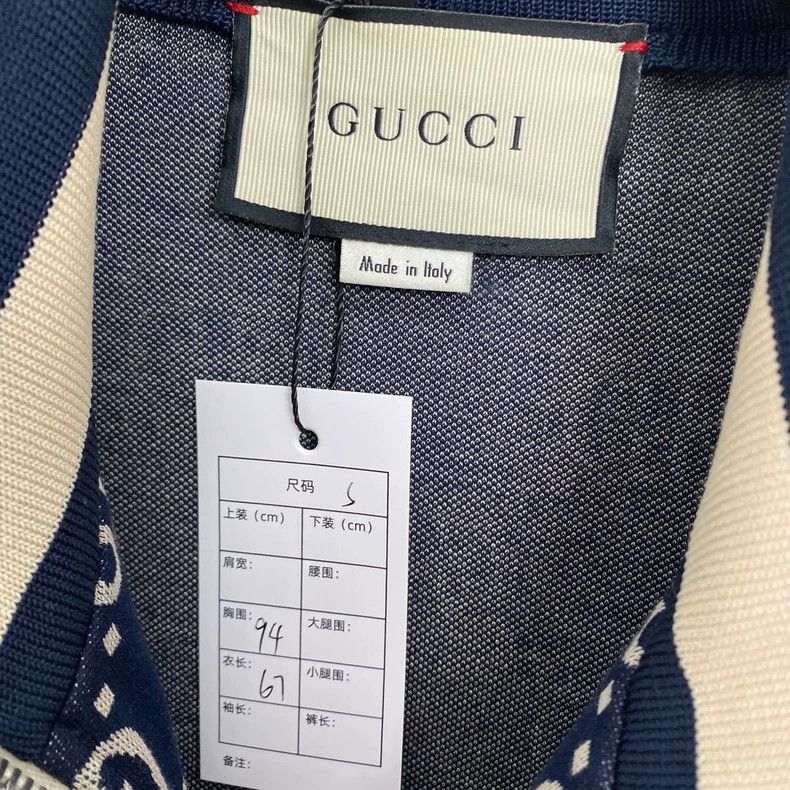 Gucci Gucci Double G full print red and blue jacket 2501-Nextarro Size US S / EU 44-46 / 1 - 2 Thumbnail