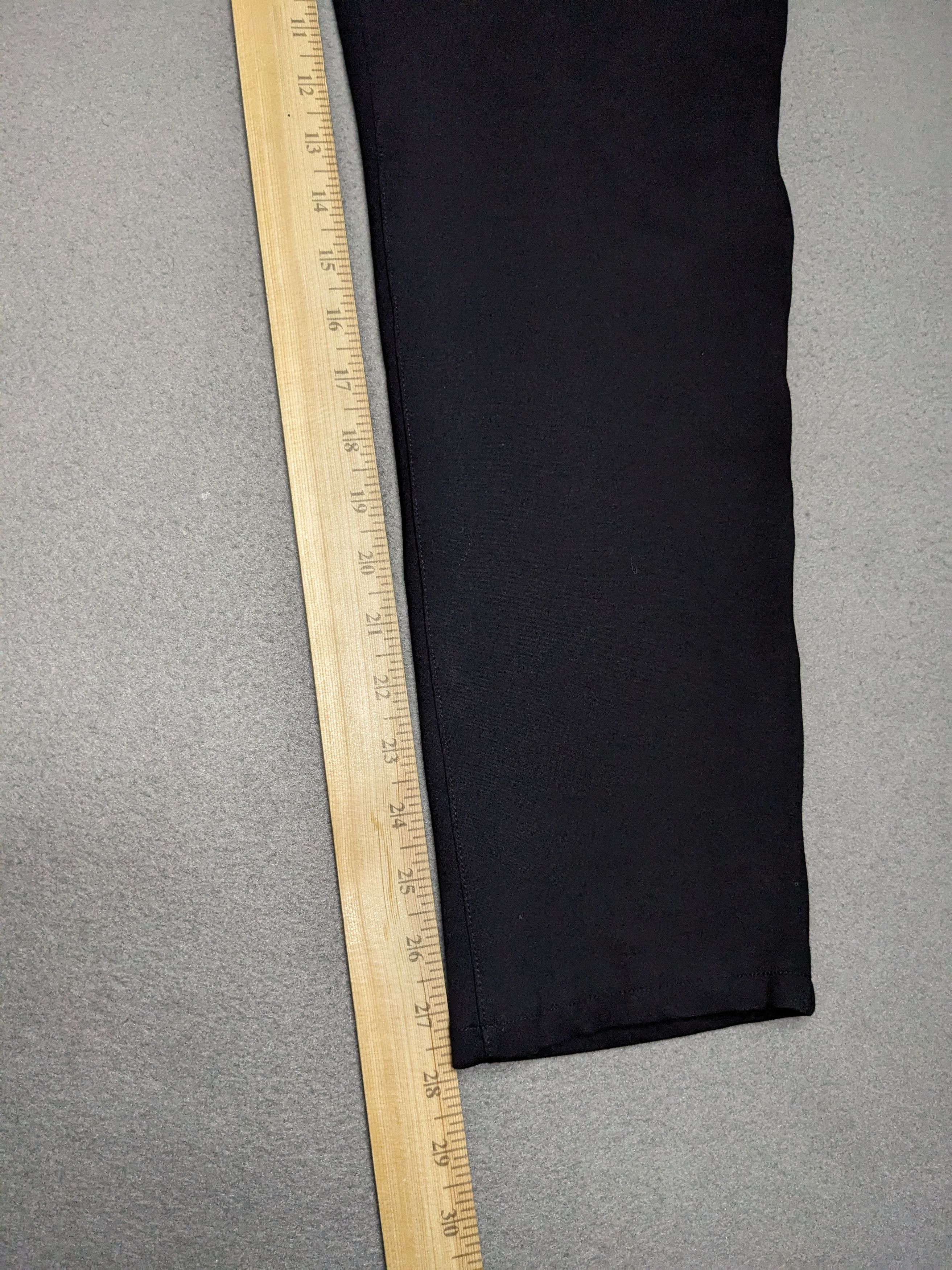 Karl Lagerfeld Karl Lagerfeld Pants Size 16 Straight Stretch Knit Trousers Size 38" / US 16 / IT 52 - 15 Thumbnail