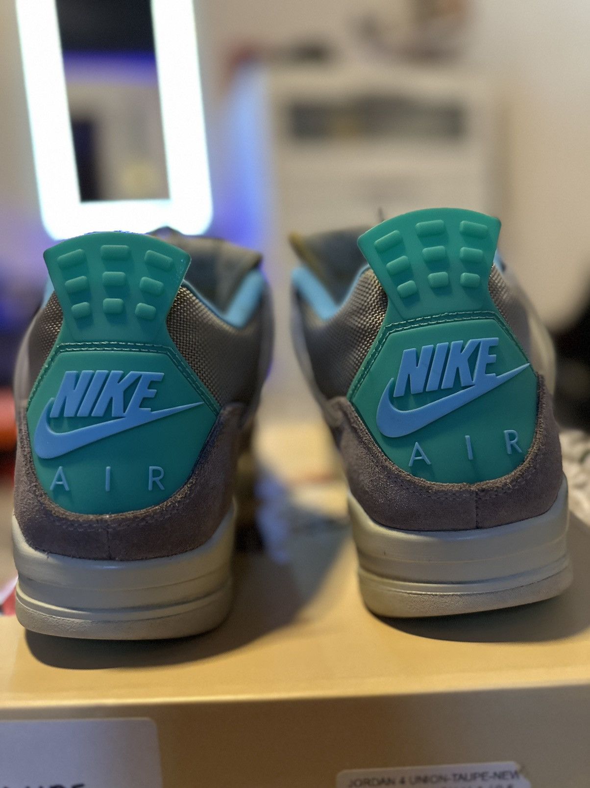 Jordan Brand × Nike AIR JORDAN 4 RETRO SP “TAUPE HAZE” UNION LA Size US 9.5 / EU 42-43 - 4 Thumbnail
