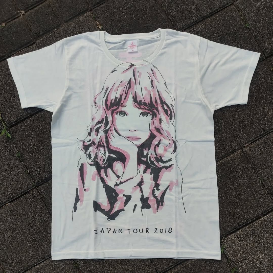 Band Tees Maneki Kecak Chiai Fujikawa Live 2018 Idol Tee Size US M / EU 48-50 / 2 - 1 Thumbnail